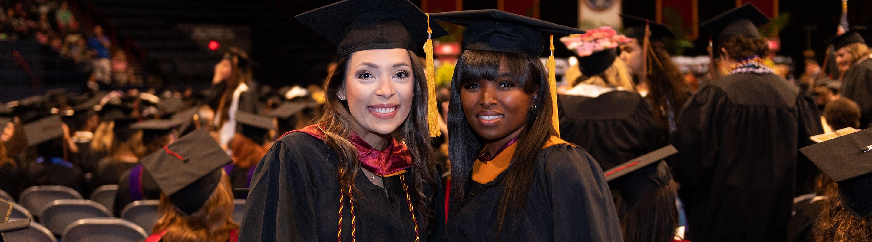 Graduate Students at Commencement